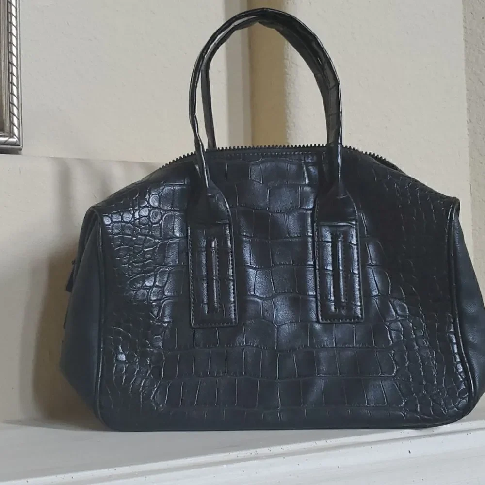 ‎FRENCH CONNECTION Black Satchel Handbag